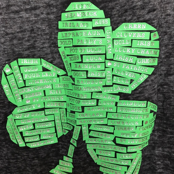 2 festive t-shirts: St. Paddy’s Day & Christmas - Picture 2 of 5